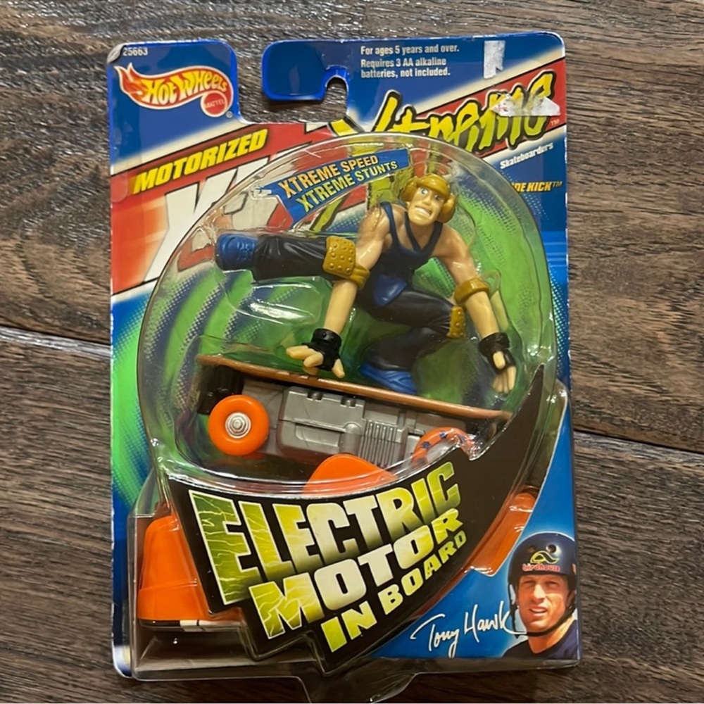 Tony Hawk Hot Wheels Toy.
